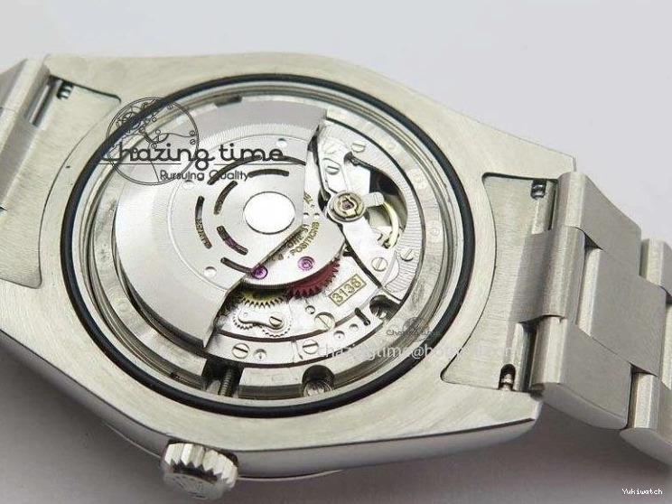 Gray SS Dial A3136 Sliver On Sticks 41mm SS Bracelet Markers Datejust II 116334 1225